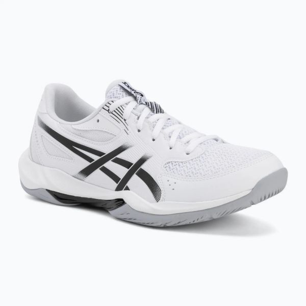 Кросівки волейбол чоловічі Asics Gel-Rocket 12 White/Black  6