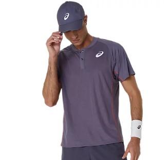 Чоловіче тенісне поло Asics Match Actibreeze Purple