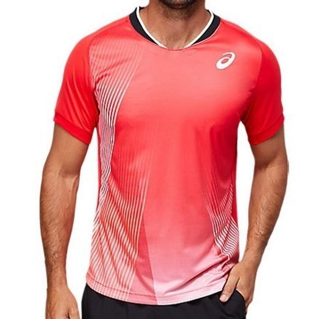 Чоловіча тенісна футболка Asics Match Graphic Red