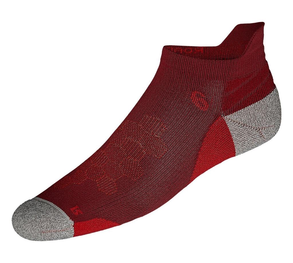 Шкарпетки Asics ROAD NEUTRAL ANKLE SOCK SINGLE TAB бордовий, сірий Уні