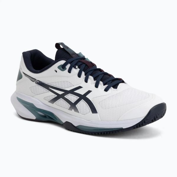 Кросівки для тенісу чоловічі Asics Solution Speed FF 4 White/Midnight 