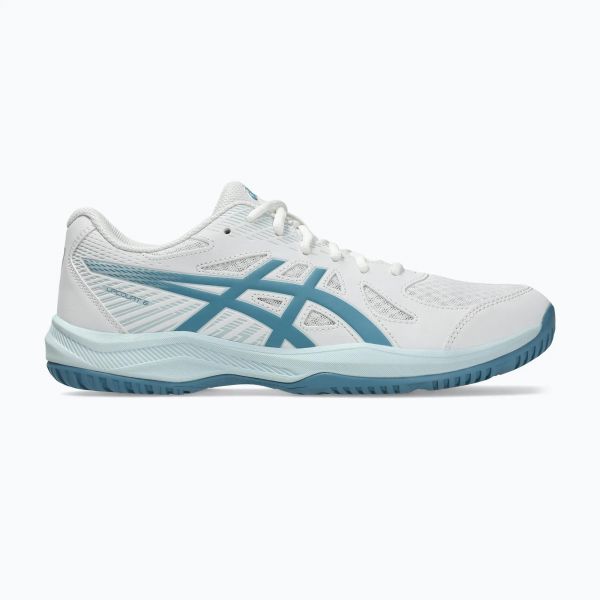 Кросівки для волейболу чоловічі Asics Upcourt 6 White/Saba Blue