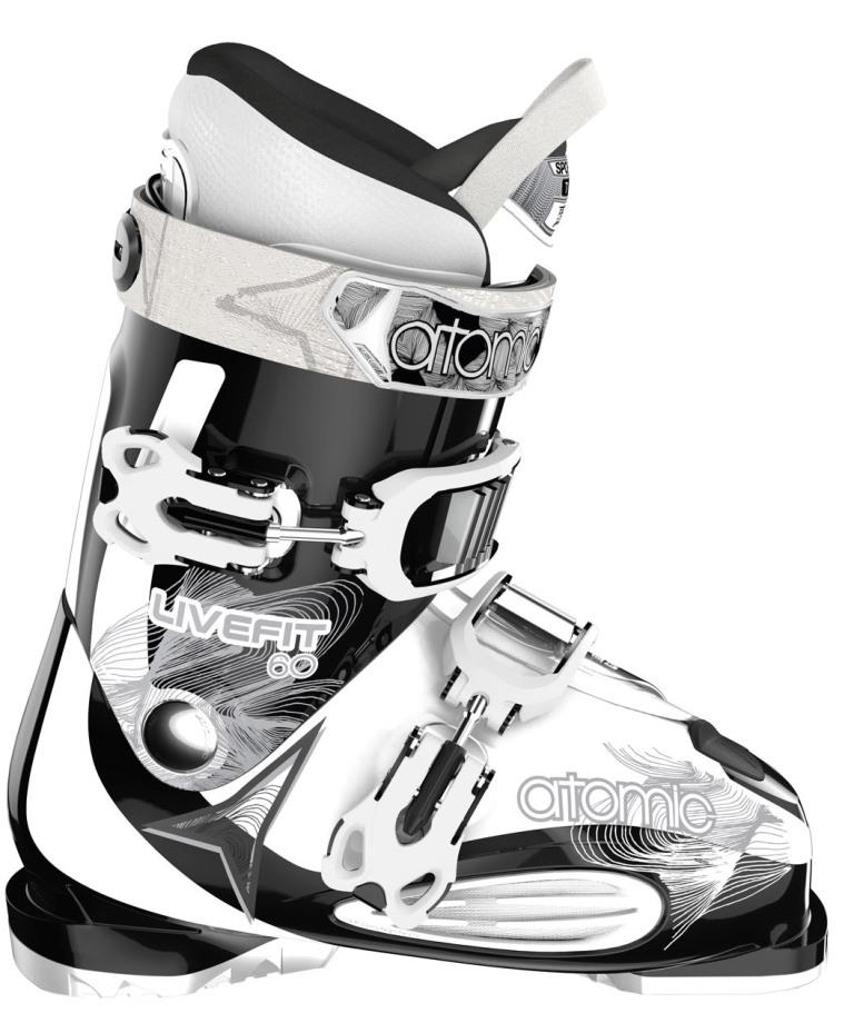 Черевики Atomic Live Fit 60 W SOLID BLACK/SOLID WHITE