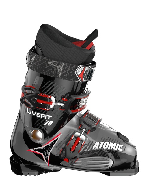 Черевики Atomic Live Fit 70 SOLID BLACK/SMOKE