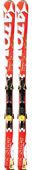 Лижі Atomic REDSTER LT red & кріплення XTO 10