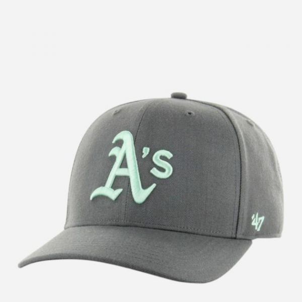 Кепка MVP 47 Brand DP OAKLAND ATHLETICS графіт, чорний Уні