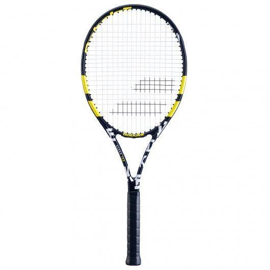 Ракетка тенісна Babolat Evoke 102 black/yellow 270 грам композит