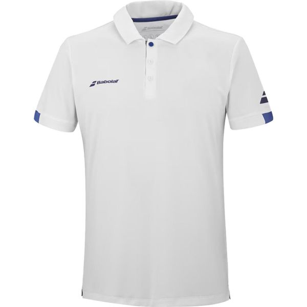 Поло дитяче для тенісу Babolat PLAY POLO BOY white