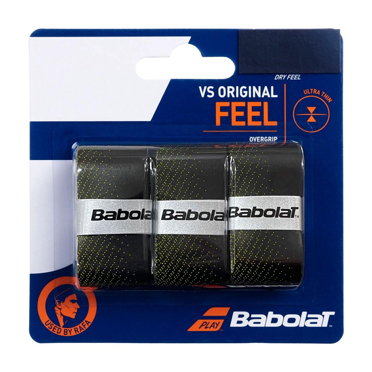 Намотування Babolat v X 3 BLACK/FLUO YELLOW