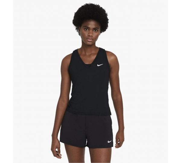 Майка тенісна Nike Court Victory Flouncy Tank Black