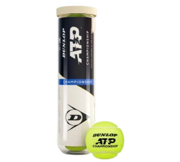 М'ячі для тенісу Dunlop ATP CHAMPIONSHIP 4B пластик банка