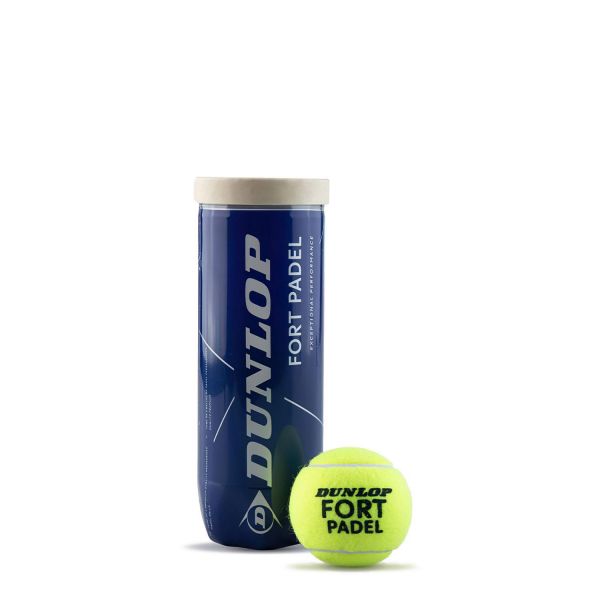 М'ячі для падел тенісу Dunlop FORT PADEL 3PET