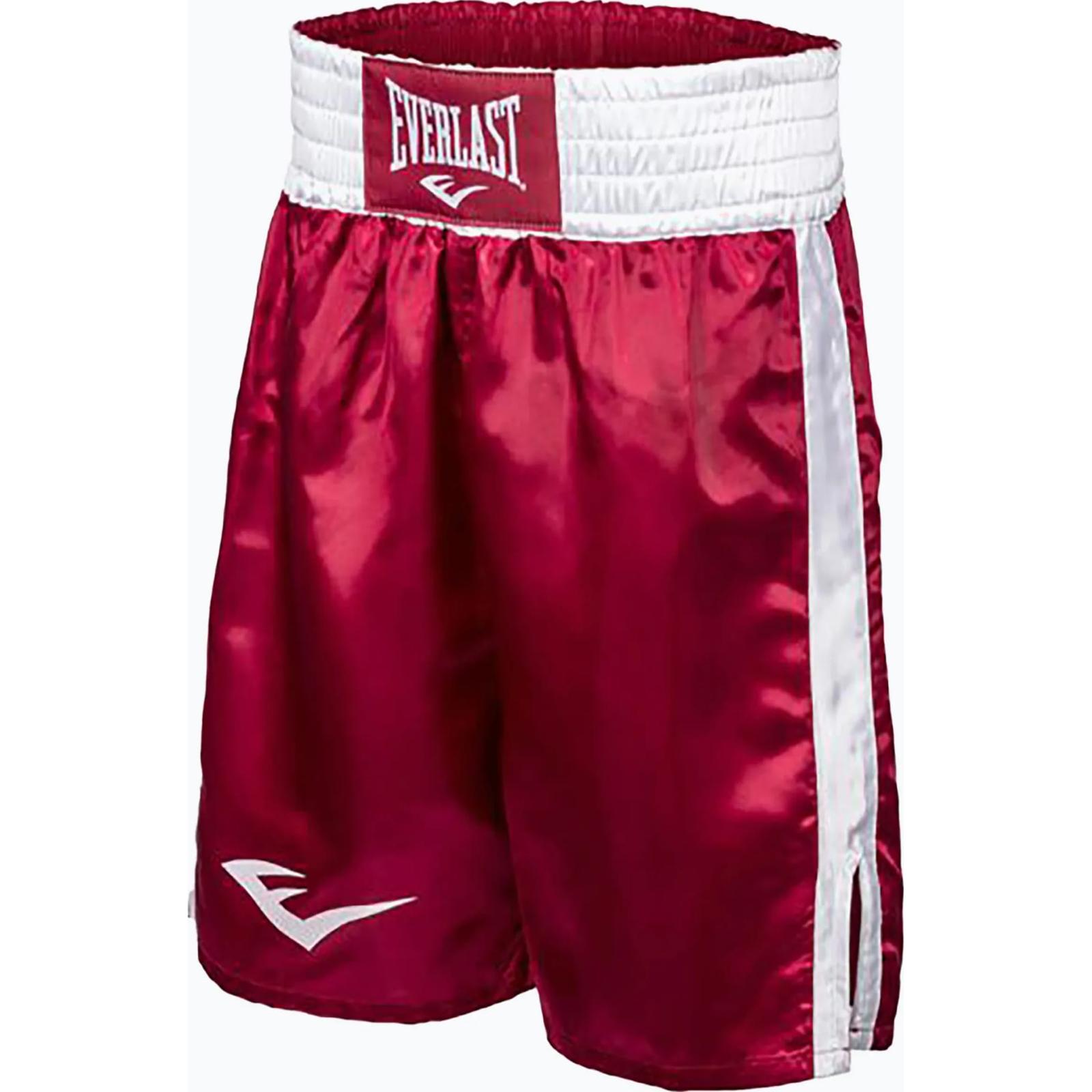 Шорти боксерські EVERLAST BOXING TRUNKS 23 IN червоний Уні