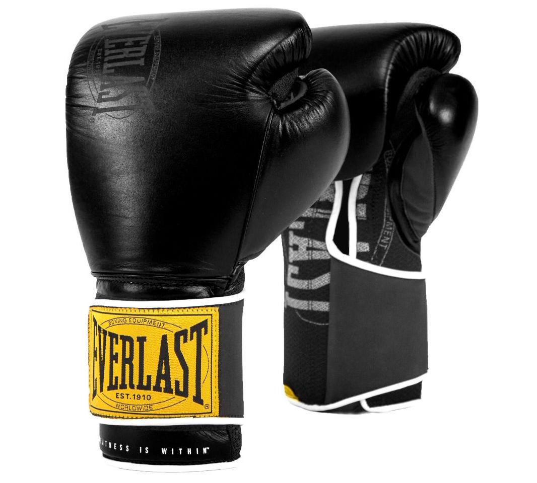 Боксерські рукавиці Everlast 1910 CLASSIC TRAINING GLOVE чорний Уні