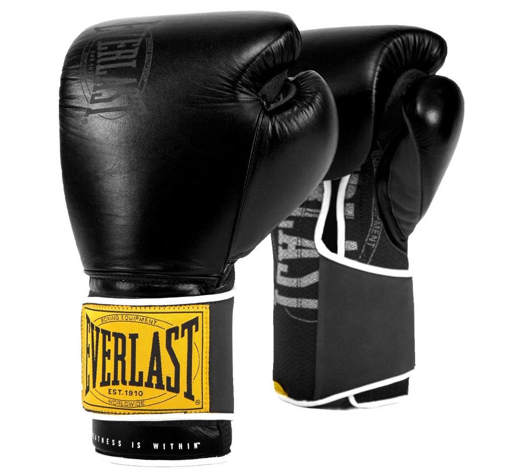 Боксерські рукавиці Everlast 1910 CLASSIC TRAINING GLOVE чорний Уні 14 унцій