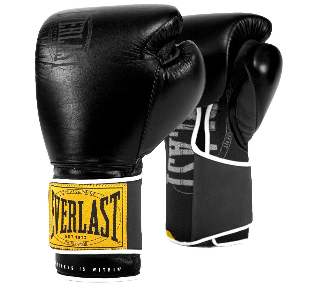 Боксерські рукавиці Everlast 1910 CLASSIC TRAINING GLOVE чорний