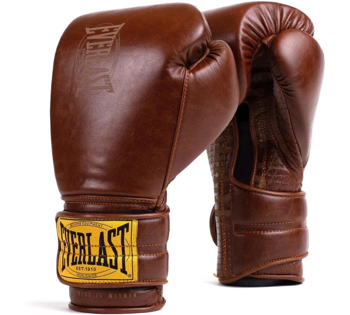 Боксерські рукавиці Everlast 1910 CLASSIC TRAINING GLOVE коричневий