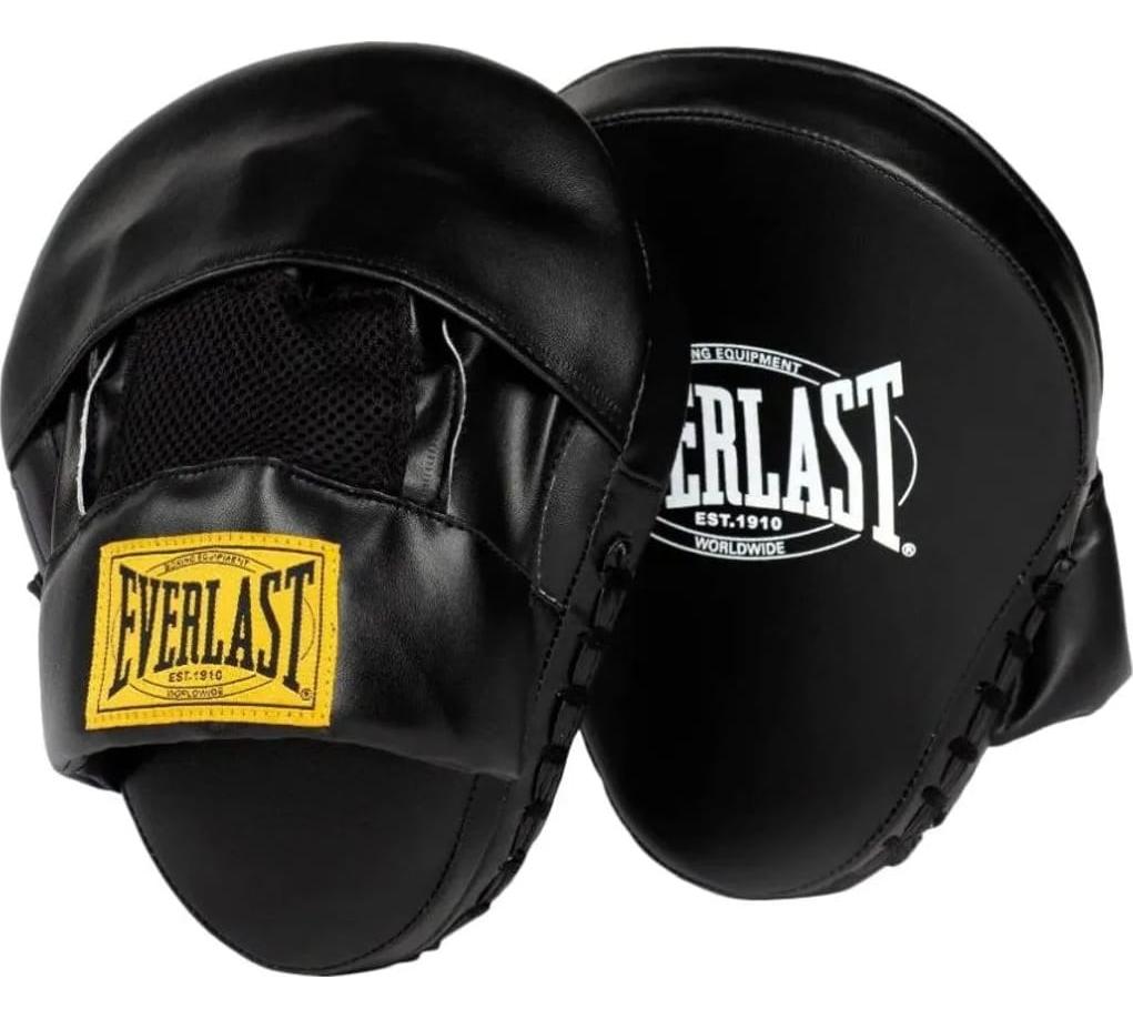 Лапи боксерські Everlast 1910 FOCUS MITTS чорний Уні