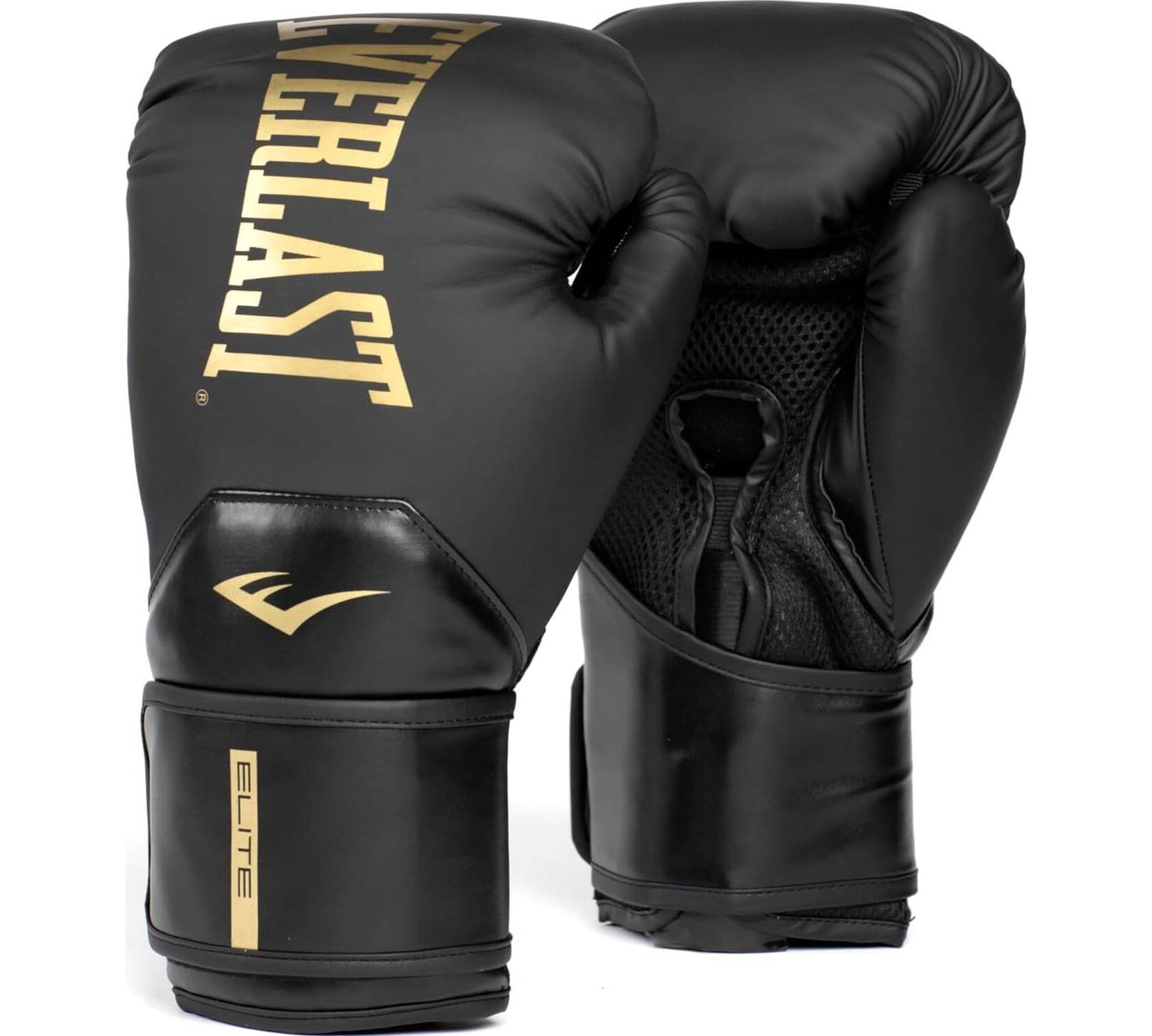 Боксерські рукавиці Everlast ELITE 2 BOXING GLOVES чорний