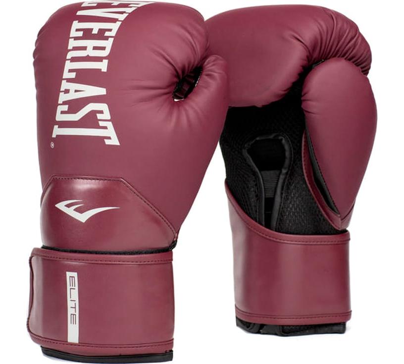 Боксерські рукавиці Everlast ELITE 2 BOXING GLOVES бордо