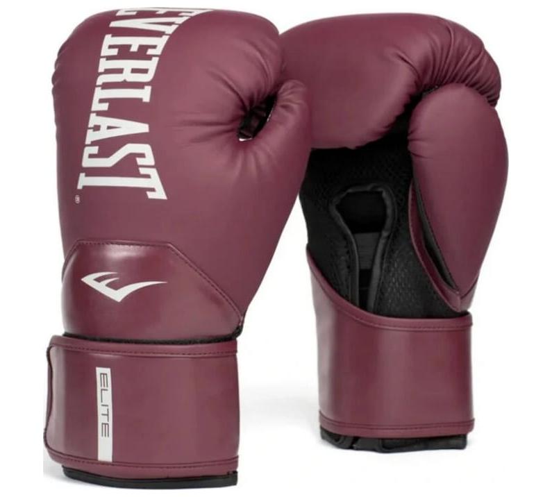 Боксерські рукавиці Everlast ELITE 2 BOXING GLOVES бордовий Уні