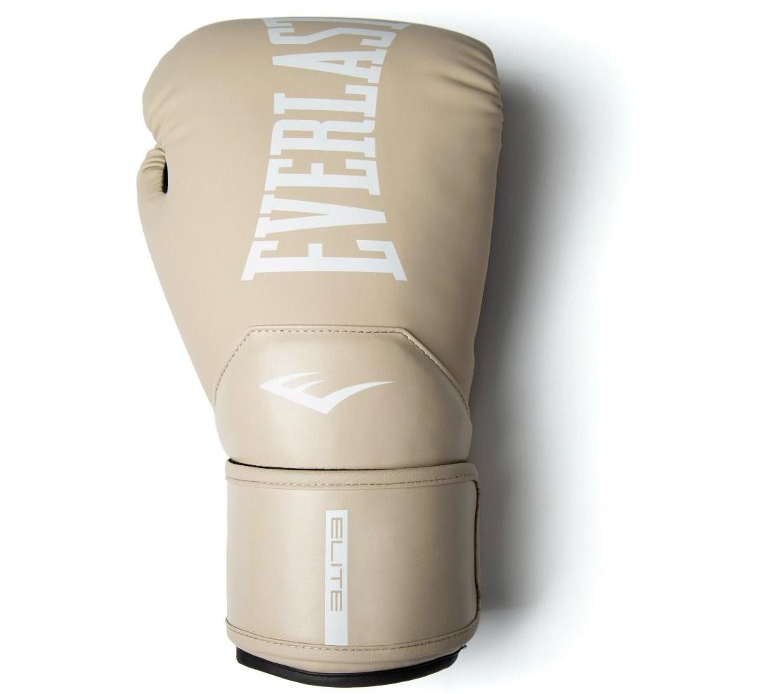 Боксерські рукавиці Everlast ELITE 2 BOXING GLOVES беж