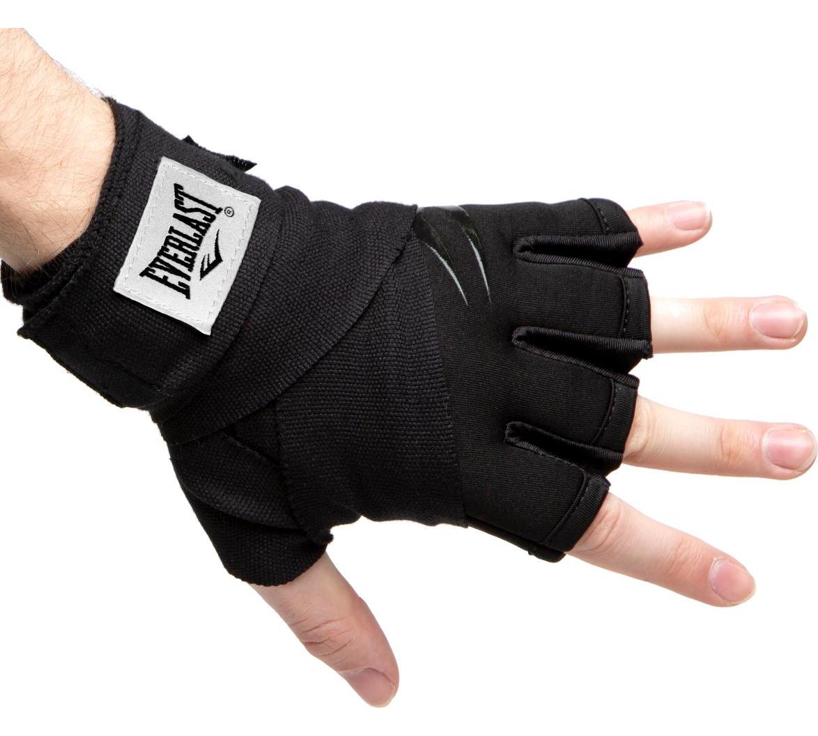 Бинти-рукавички Everlast EVERGEL FASTWRAPS чорний