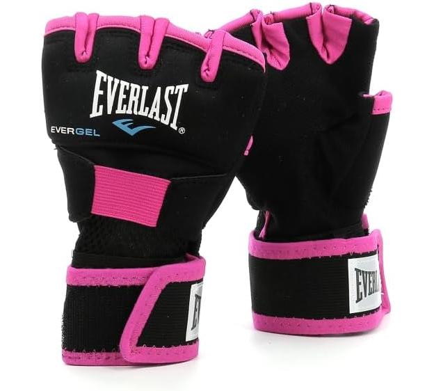 Бинти-рукавички Everlast EVERGEL HAND WRAPS чорний, рожевий Жін