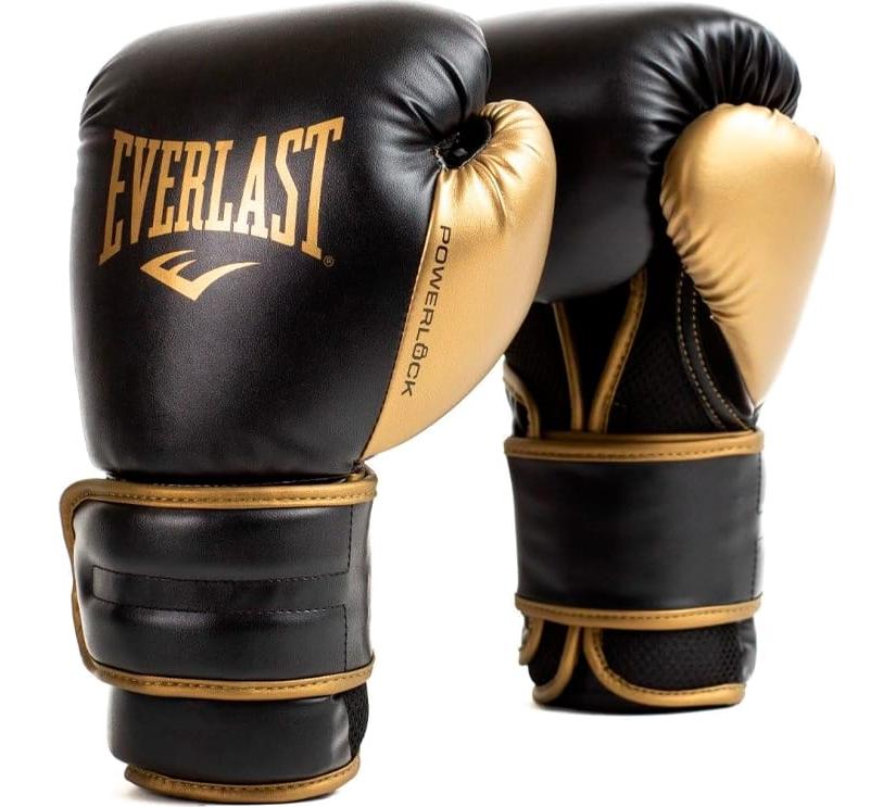 Боксерські рукавиці Everlast POWERLOCK 2R TRAINING GLOVE чорн