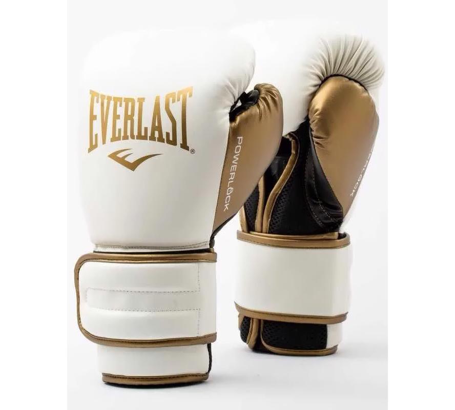 Боксерські рукавиці Everlast POWERLOCK 2R TRAINING GLOVE білий