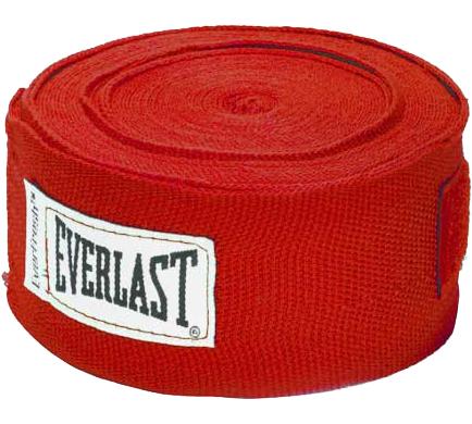 Бинти Everlast PRO STYLE HAND WRAPS 180 X2 червоний Уні