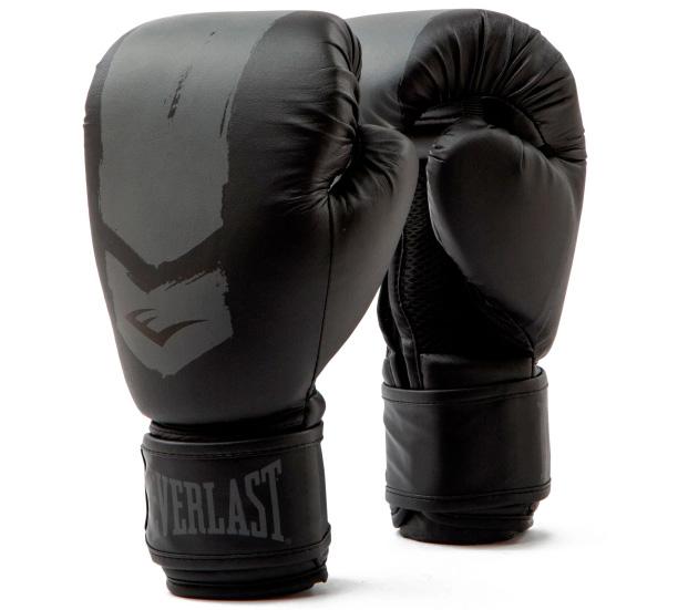 Боксерські рукавиці Everlast PROSPECT 2 BOXING GLOVE чорний, сірий Уні 6 унцій