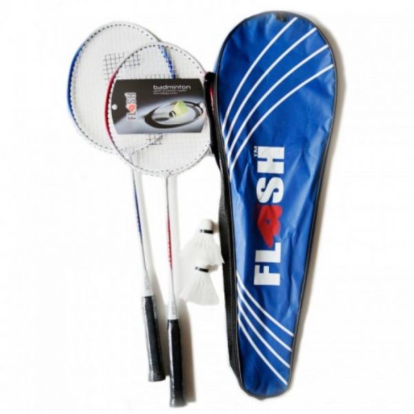 Набір для бадмінтону Flash Badminton racket set DB-120 (2 ракетки+2волана+чохол на блискавці)