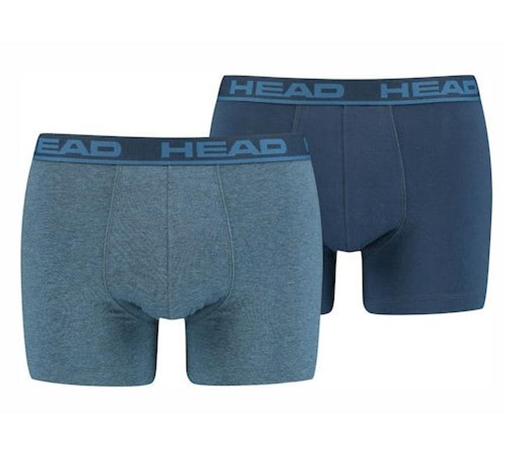 Чоловічі труси-боксери Head BASIC BOXER (2 шт) Blue