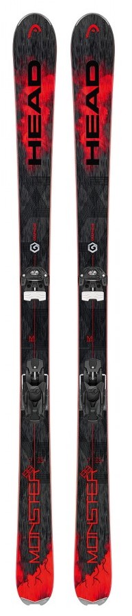 Head MONSTER 88 2017 Ti bk/nrd + кріплення Head ATTACK 13 BRAKE 95 [A]
