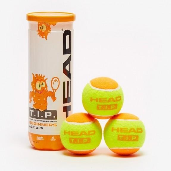 М'ячі для тенісу Head TIP orange поштучно