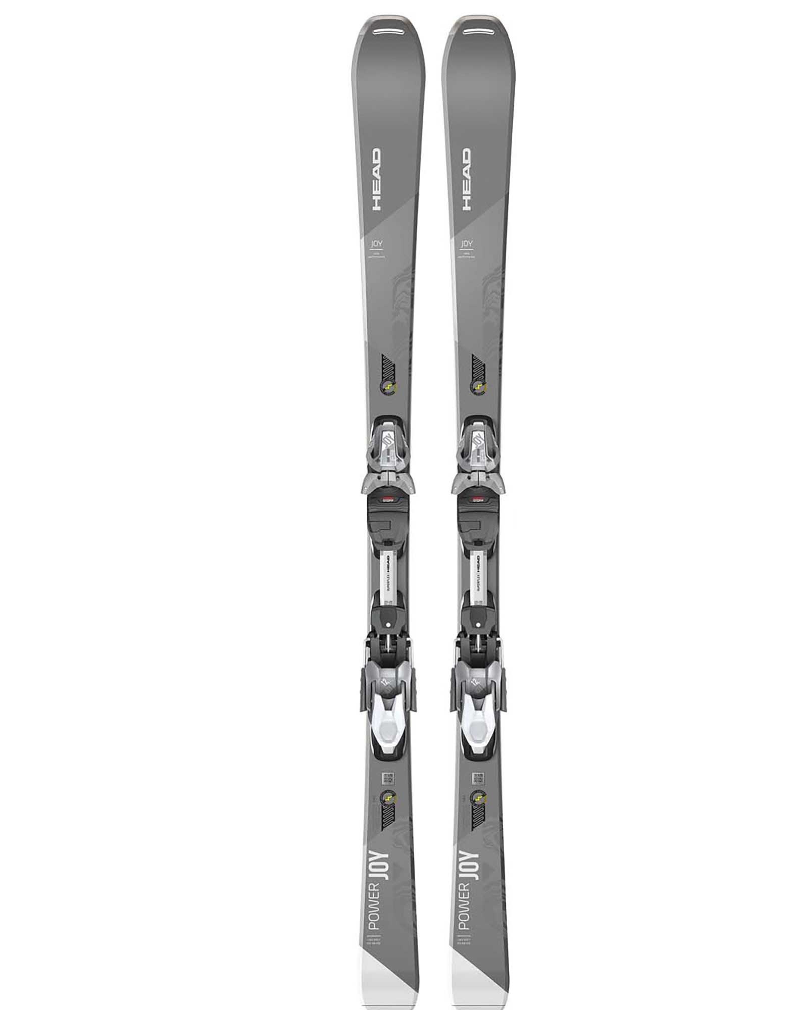 Лижі гірські Head power Joy SW SF-PR gr/wh + кріплення JOY 12 GW PRD 2022