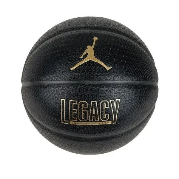 М'яч баскетбольний NIKE JORDAN LEGACY 2.0 8P DEFLATED HYPER JADE/BLACK/BARELY GREEN/BLACK розмір 7