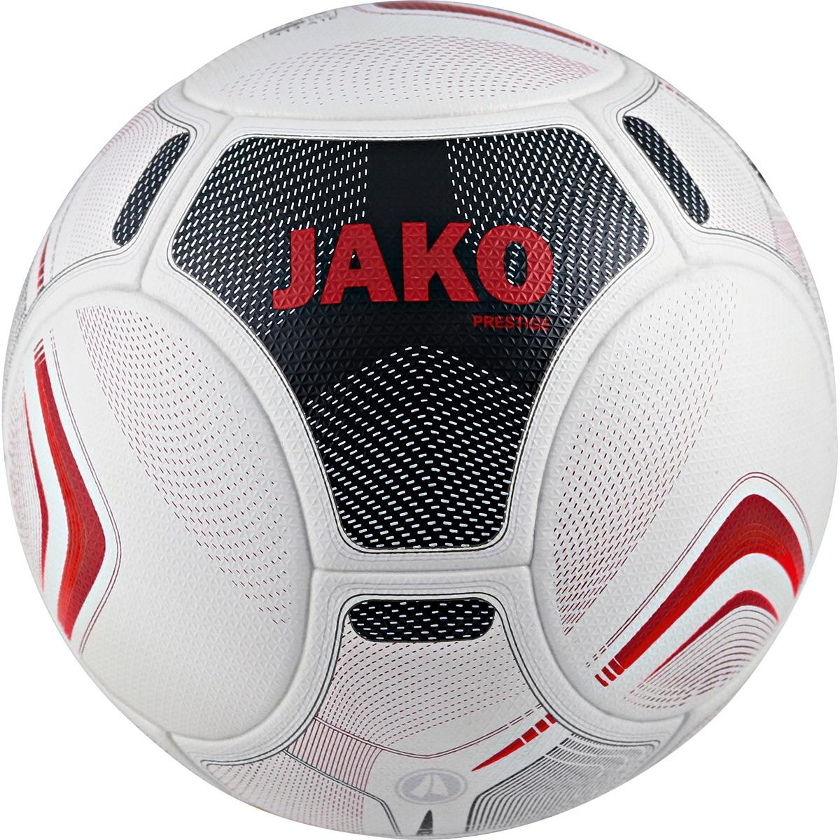 М'яч футбольний Jako Fifa Prestige Qulity Pro білий, чорний, бордовий Уні