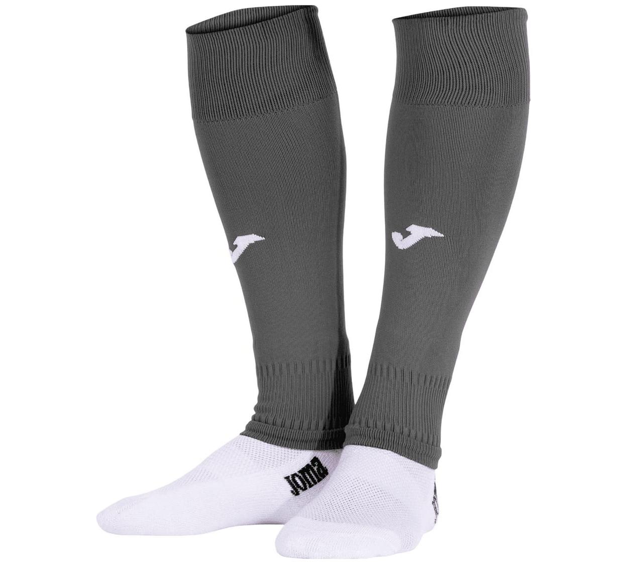 Гетри Joma LEG II без шкарпетки сірі Чол