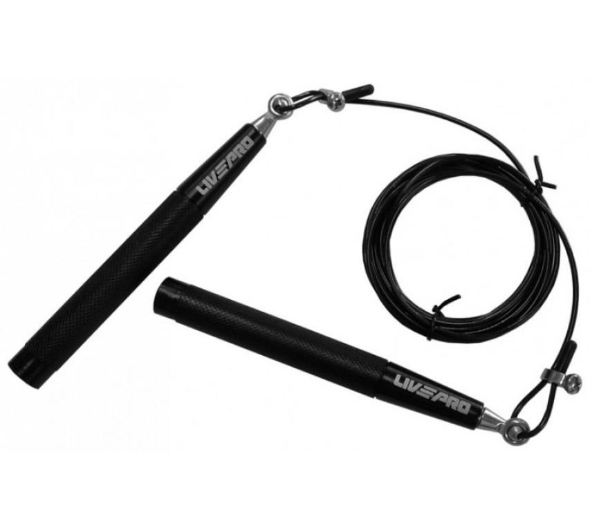 Скакалка швидкісна LivePro SPEED JUMPROPE зелений Уні