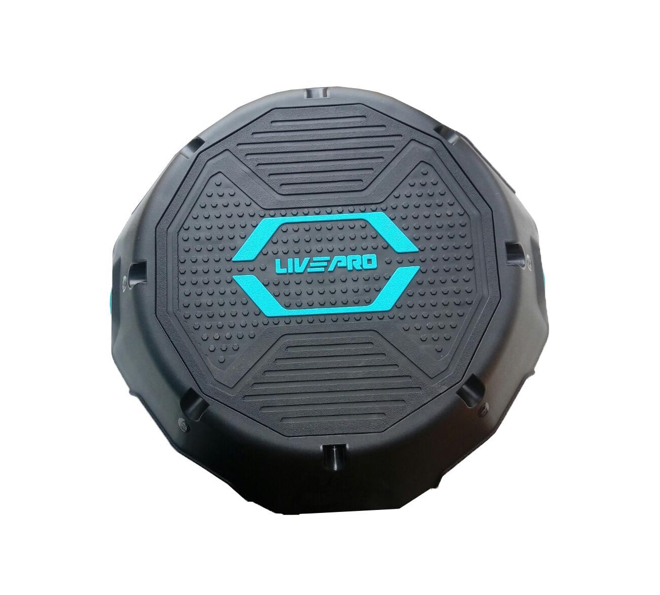 Степ платформа міні LivePro STEP чорний, синій Уни 106.5x43см