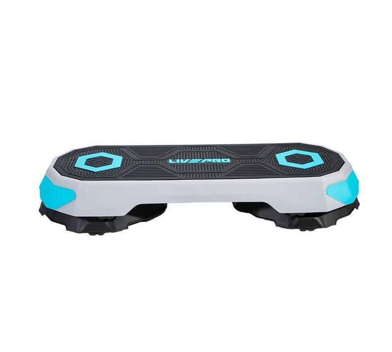 Степ платформа STEP LivePro PLATFORM блакитний, чорний Уни 106.5x43см