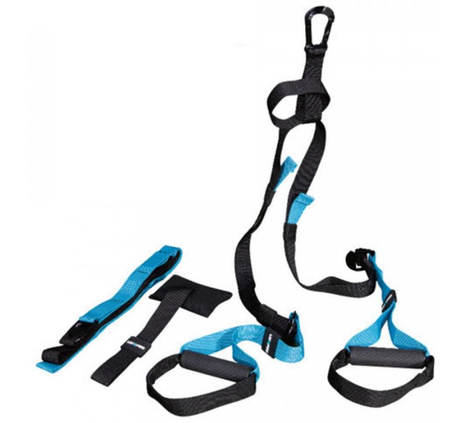 Петлі LivePro TRX CROSS SUSPENSION TRAINER чорний/голубий Уні