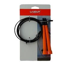 Скакалка швидкісна LiveUP CABLE JUMPROPE помаранчевий Уни