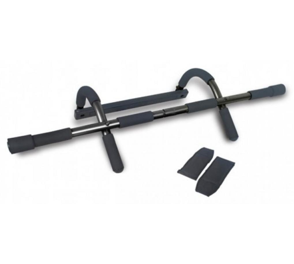 Турнік для підтягування LiveUP LiveUp CHIN-UP BAR WITH ARM STRAP чорний Уні