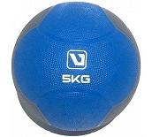 Медбол LiveUP MEDICINE BALL синій, сірий Уни