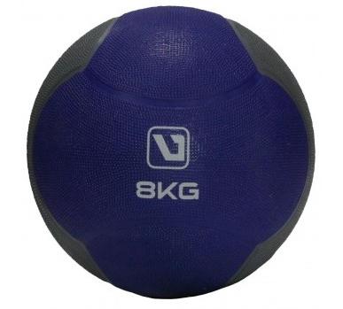 Медбол LiveUP MEDICINE BALL синій, чорний Уни