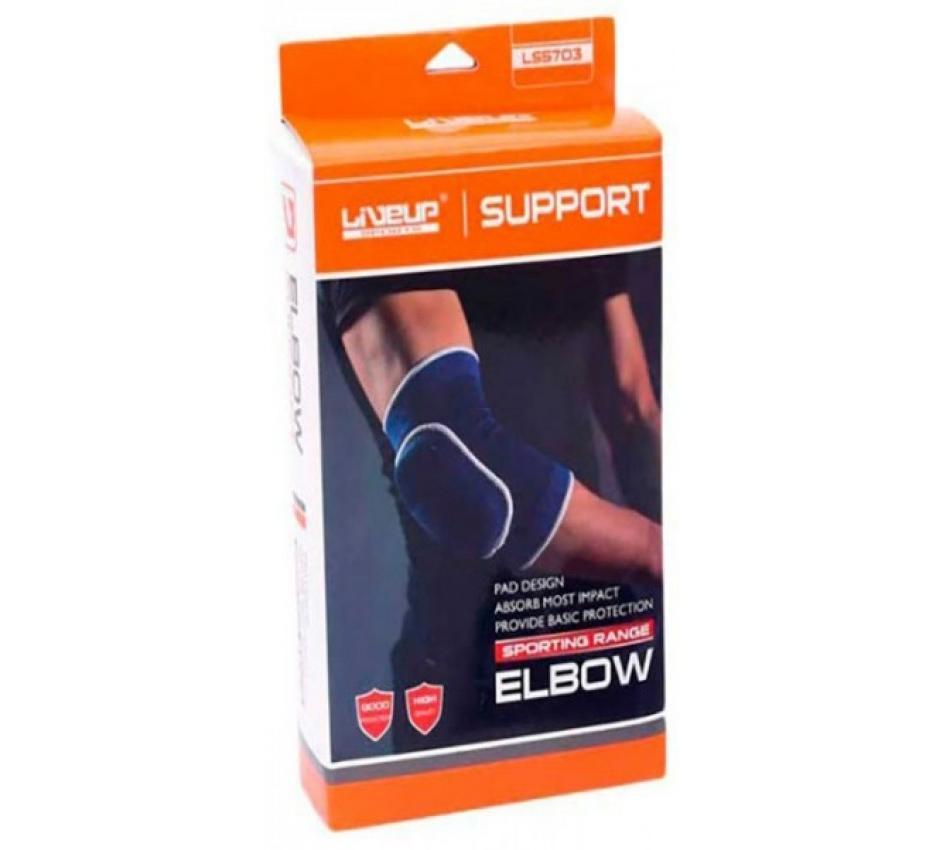 Захист ліктя ELBOW LiveUp SUPPORT синій Уни L/XL
