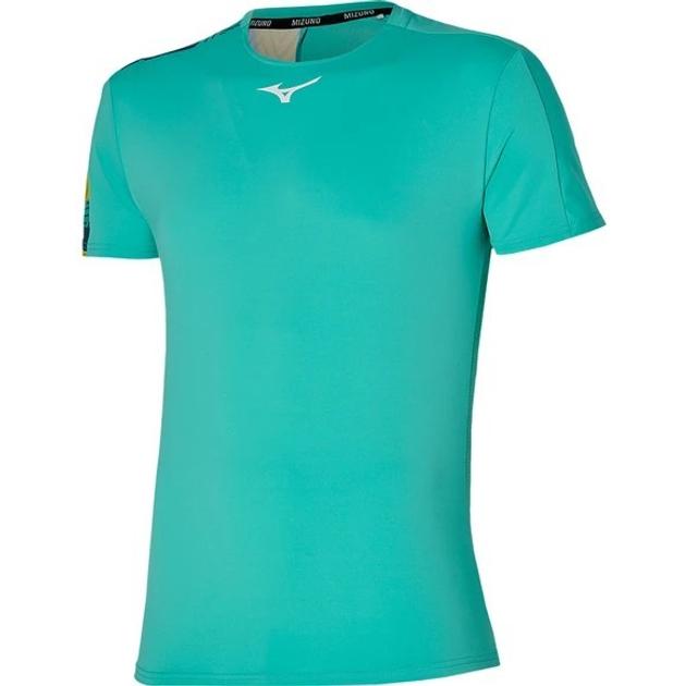 Чоловіча футболка Mizuno Shadow Turquoise